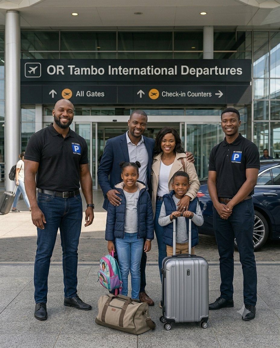 Premium luxury shuttle service at OR Tambo