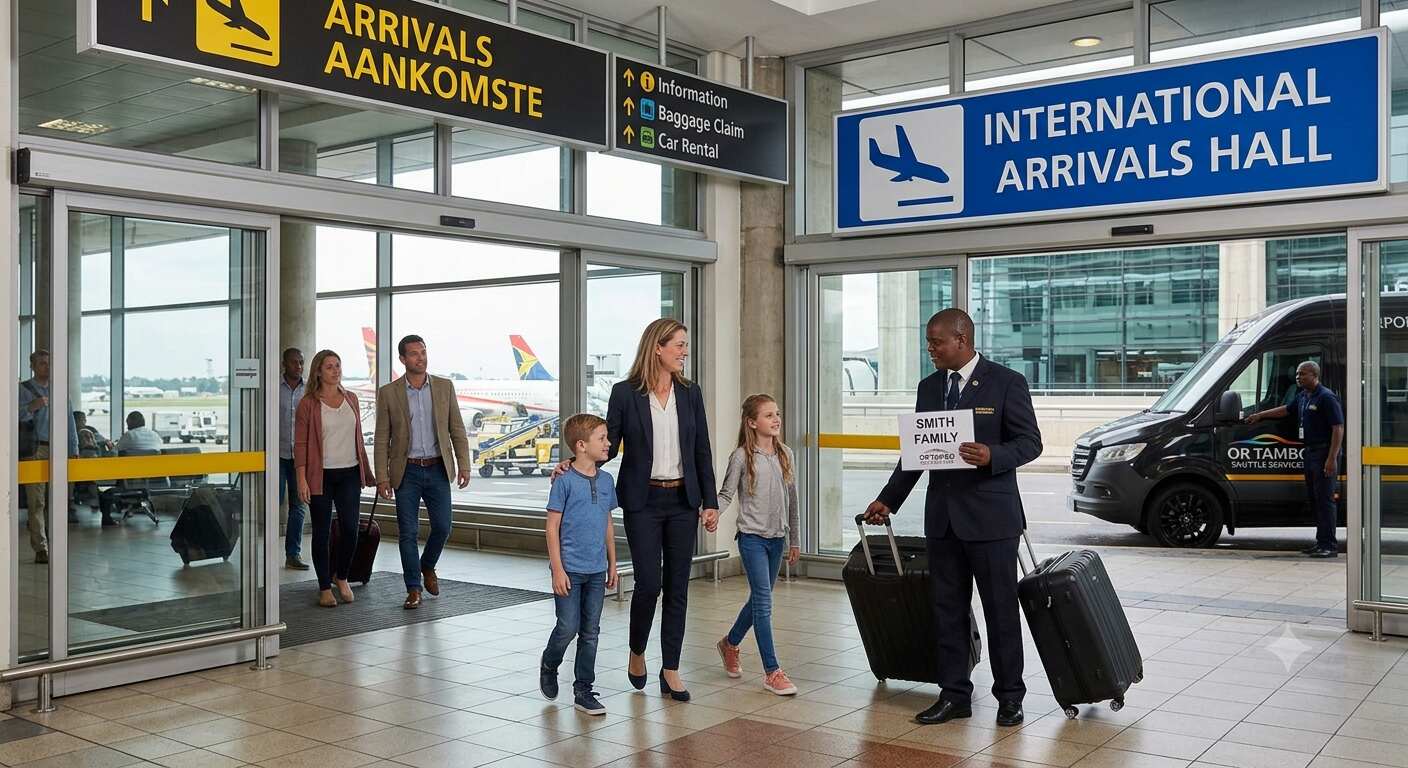 Airport pick-up transfer