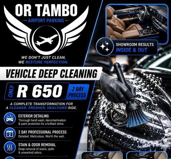 Vehicle Deep Cleaning